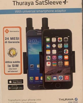 SatSleeve+ Telefono Satellitare Thuraya