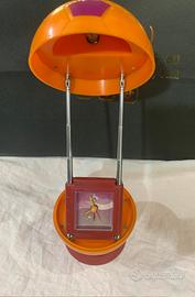 LAMPADA PC AS ROMA con sveglia analogica