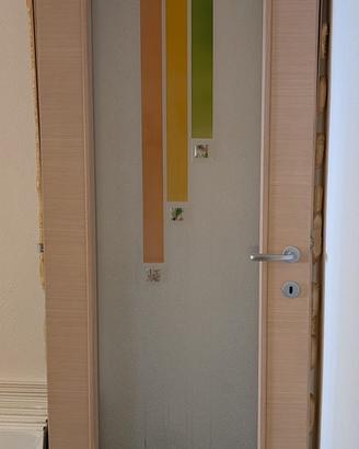 Porta con vetro da interni