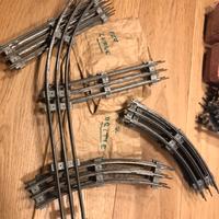 Binari treno elettrico primi Novecento