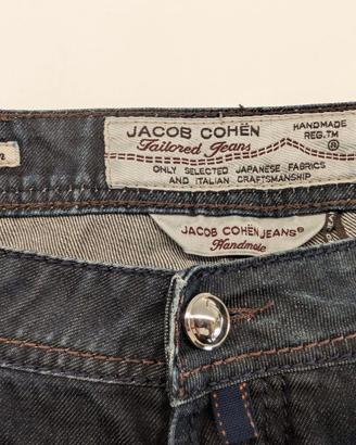 Jeans Jacob Cohen da uomo in denim scuro