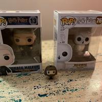LOTTO Funko pop Draco Malfoy 13 Vaulted Hedwig 76