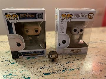 LOTTO Funko pop Draco Malfoy 13 Vaulted Hedwig 76