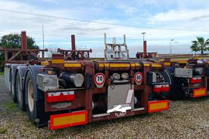 SEMIRIMORCHIO PORTACONTAINER RIBALTABILE ROTOCELLA