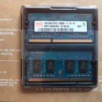 2 Banchi RAM 1GB PC3 8500S