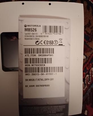 Cellulare Motorola MB526