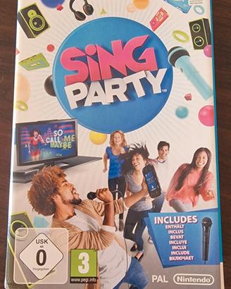 SING PARTY WII U 
