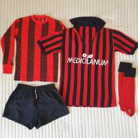 Milan AC - Lotto Materiale Calcio Vintage da bimbo