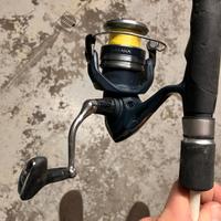 combo spinning bass Trota cavedano torrente