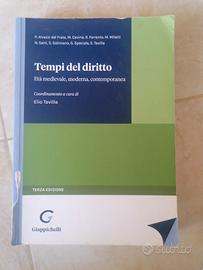Tempi del diritto età medievale moderna contempora