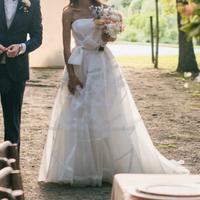 Abito da sposa Milla Nova e Velo doppia calata 4mt