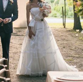 Abito da sposa Milla Nova e Velo doppia calata 4mt