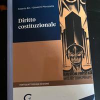 Libro universitario di Diritto costituzionale