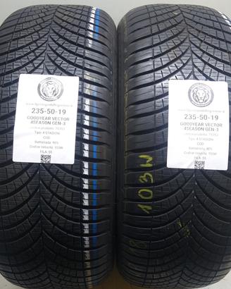 2 GOMME 235 50 19 GOODYEAR A74353
