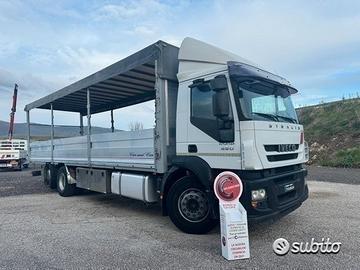 Iveco stralis 450 centina 9.60mt Alz/bass 2008 E5