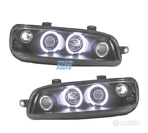 FARI FIAT PUNTO 99-03 ANGEL EYES CCFL FONDO NERO
