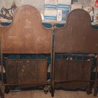 letto matrimoniale antico