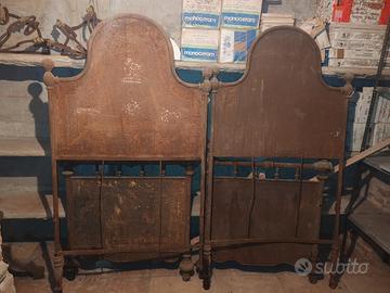 letto matrimoniale antico