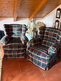 Poltrone stile inglese