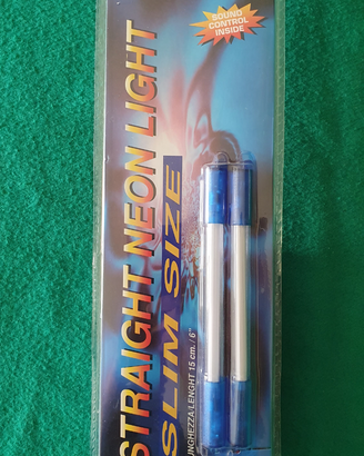 PHONOCAR straight neon light 7/021 colore blu