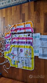 Set di grembiuli e strofinacci