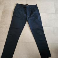 Pantaloni eleganti uomo Gutteridge blu taglia 48