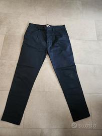 Pantaloni eleganti uomo Gutteridge blu taglia 48