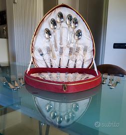 Servizio posate Mepra 36 pezzi inox 18/8 vintage