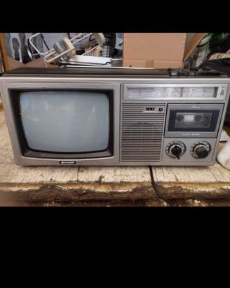 TV vintage sharp 