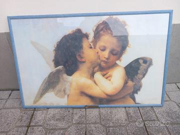 quadro originale in tela "innocenza" con timbro 