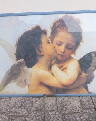 quadro originale in tela "innocenza" con timbro 
