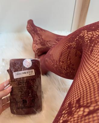 Collant fantasia Bordeaux