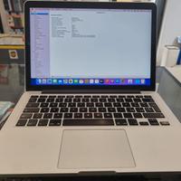 Apple MacBook Pro 13" A1502 8GB RAM 120 GB ROM