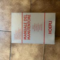 Manuale del manutentore NUOVO mai usato