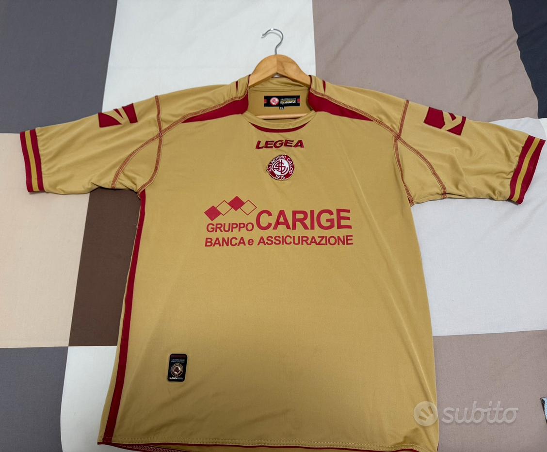MAGLIA CALCIO MATCH worn LIVORNO ULTRAS INDOSSATA SHIRT BRIGATE