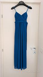 Vestito azzurro Rinascimento con stola