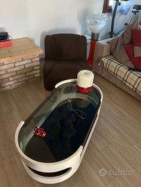 Tavolino space age vintage Joe Colombo