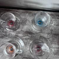Set 4 tazzine in vetro Lavazza – Originali