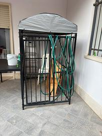 Gabbia coperta per cani