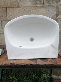 Lavandino sospeso bianco