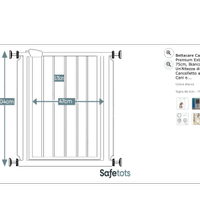 Cancelletto sicurezza bambini