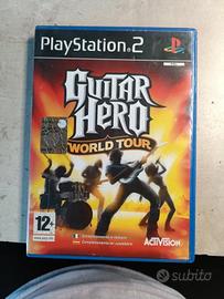Guitar Hero world tour per ps2 in italiano
