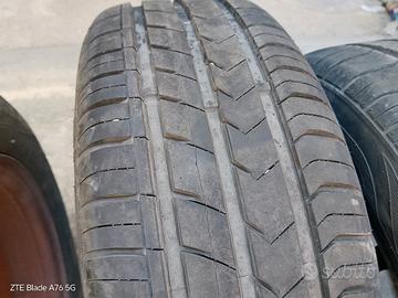 Gomme 185 60 R14 complete di cerchio Fiat ruotino