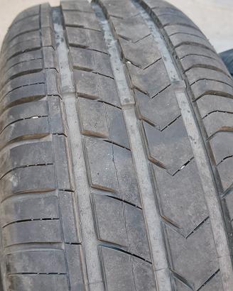 Gomme 185 60 R14 complete di cerchio Fiat ruotino