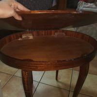 tavolinetto legno laccato 