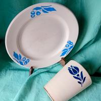 Majolica  Wilhelmsburg  Austria  aerografo  '40