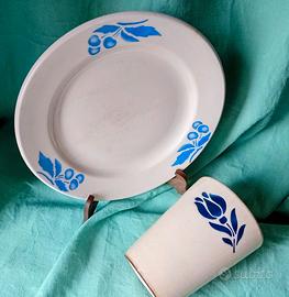 Majolica  Wilhelmsburg  Austria  aerografo  '40