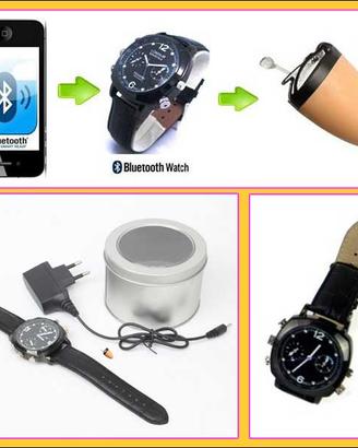 Kit Micro Auricolare + Orologio Bluetooth induttiv