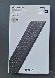 Logitech Keys-To-Go Tastiera Bluetooth, Apple