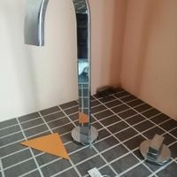 Monocomando per lavabo appoggio